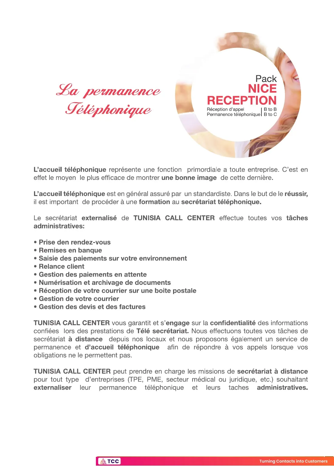 Tunisia Call Center catalogue — page 18