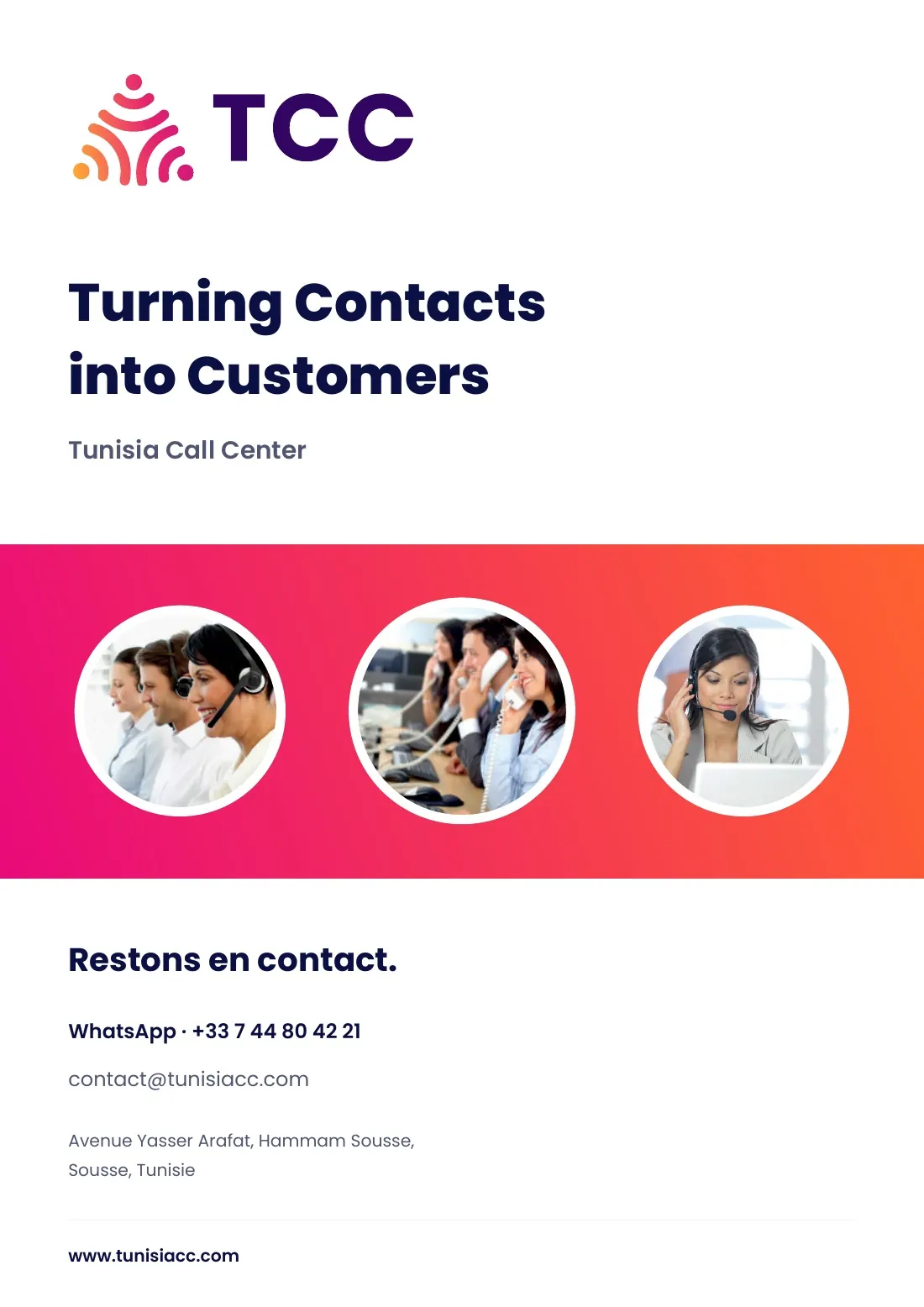 Tunisia Call Center catalogue — page 28